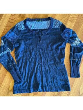Woolrich Fair Isle Henley Sweater